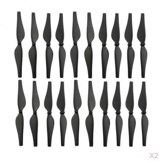 40 Piezas de Hélice Prop CW CCW Blade para RC Quadcopter Piezas de Respaldo