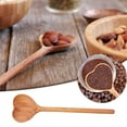 thumbnail image 3 of DGLQMYX Increíble juego de utensilios de cocina de madera duraderos, espátula, herramientas de cocina, utensilios de madera reutilizables, elegantes, suministros para el hogar, 3 of 8
