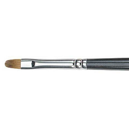- Princeton Art & Brush Co - Natural Red Sable Oil and Acrylic Brush - Filbert - 2