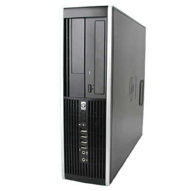 HP 8100 Elite Desktop Tower Computer, Intel Core i5, 16GB RAM, 750GB HD, DVD-ROM, Windows 10, Black