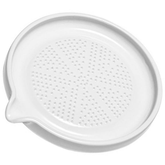 UEETEK Food Grinding Plate White Ceramic 1Pack