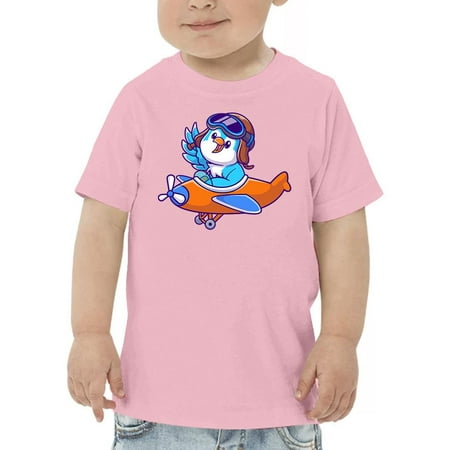 

Cute Bird On Airplane T-Shirt Toddler -Image by Shutterstock 3 Toddler