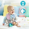 thumbnail image 3 of Dreampark Plush Elephant Musical Toys for 6 to 12 Months Baby, Stuffed Animal Light up Baby Toys with Fun Sounds, Montessori Toys for Toddlers Infants 0 3 6 9 12 Months, 3 of 8