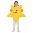 thumbnail image 2 of Disfraz de estrella dorada para niños, novedad, disfraz de estrella para actuación, disfraz de Halloween para fiesta de Navidad, 2 of 5