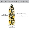 thumbnail image 4 of HELLHERO White and Yellow Roses Print Ironing Protector for Ironing Board Scorch Resistant Iron Board Cover with Cozy Nose Pocket Fits Standard 54" x 15" Inch Boards, 4 of 4