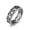 Gray, variant on Knot Rings for Men Women 7mm Irish Band Ring Stainless Steel Gold Plated-Silver-7