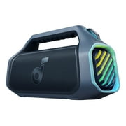 Soundcore Boom 2 Plus By Anker, Outdoor Speaker, 140W, 2+2 Channel, BassUp 2.0, 20H Playtime, Blue