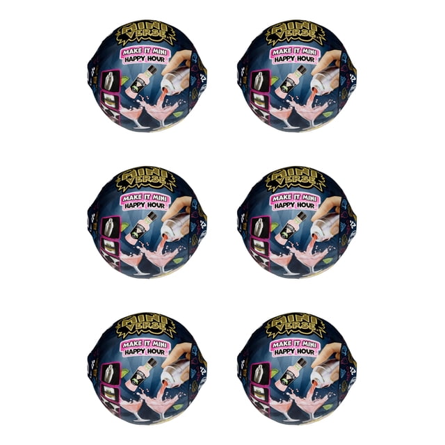 Juguete MGA's Miniverse Make It Mini Happy Hour 6PK