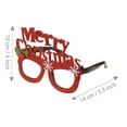 thumbnail image 5 of 4 Pcs Christmas Eyeglasses/Goggles Merry Christmas Party Props - Party Favors Christmas Gift for Kids (Christmas Goggles), 5 of 5