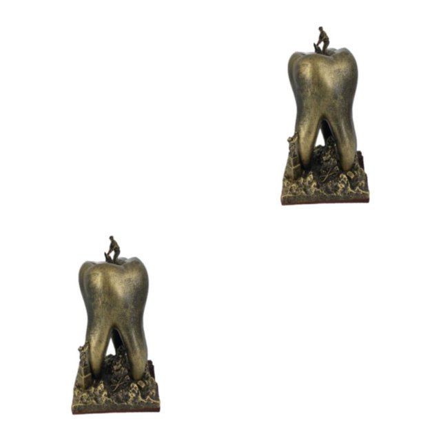 Yuarrent Regalo de decoración de escritorio creativo-exquisita figurita para dentistas materiales de regalo de decoración de oficina Simple y Type1 NO1