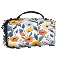thumbnail image 2 of Herdesigns Flower Print Carrying Case for Nintendo Switch 2 with 20 Game Card Slots, Portable Travel Carry Case for Accessories and Console, 2 of 8