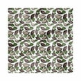 thumbnail image 1 of Cocoa Decorative Satin Napkins Set of 4, Hand Drawn Cocoa Beans Leaf Foliage Organic Food Tasty Fruit Design, Square Fabric Party & Dinner Napkin, 12", Seal Brown Eggshell, by Ambesonne, 1 of 2
