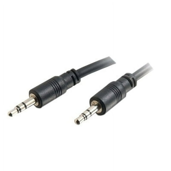 C2G 15'/4.57m CMG-Rated 3.5mm Stereo Audio Cable with Low Profile Connectors