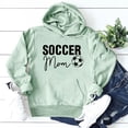thumbnail image 2 of HNMKIU Chandails pour Femmes Chandails à Capuche pour Femmes Manches Longues Décontractés Sports Amples Graphiques avec Poche, 2 of 3
