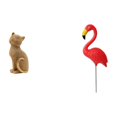thumbnail image 1 of Estatua de gato, figura de escritorio, adorno de jardín con forma de flamenco, escultura decorativa creativa de resina HDPE, ideal para el hogar, la o, 1 of 8