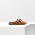 thumbnail image 3 of Dream Pairs Women's Cross-Strap Anti-Slip Flat Sandals, Comfortable Casual Shoes for Daily Runs, 3 of 7