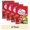 (4 pack) Great Value Fresh Seal Slider Zipper Bags, Quart Storage, 75 Count