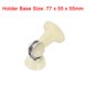 thumbnail image 5 of Tope magnético para puerta Uxcell con montajes de tornillo ocultos de plástico beige, 5 of 5