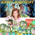 thumbnail image 4 of Tiana Frog Princess Balloons Party Supplies Birthday Favors Decorations Decor Kit Latex, 4 of 5