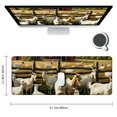 thumbnail image 2 of nygtbtfer Farm Animals Cute Mouse Pad,Fun Mouse Mat,Personalised Printed Mouse Pads for Work, Study and Gaming(Horizontal). 31.5x11.8 in, 2 of 6