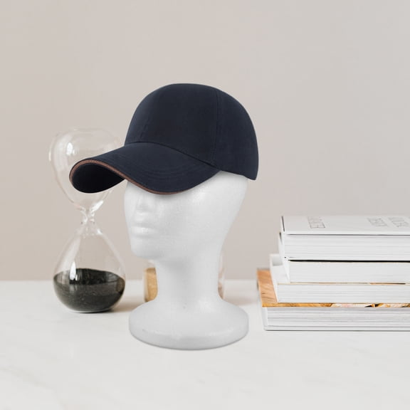 Hytrove Display Heads for Hats Mannequin Head Foam White 1Set