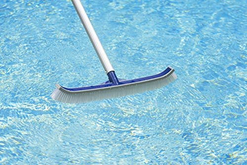 Poolmaster Classic Collection 18-Inch Vinyl Liner Swimming Pool & Spa Cleaning Brush with Bumper