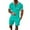 Mint Green, variant on JIKNTTR Men's 2 Pieces Linen Set 2025 Summer Beach Fashion Casual Zipper Short Sleeved Shorts Set Simple Versatile Pant Set