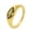 Gold Green, variant on Women Stainless Steel Gemstone Signet Ring Fancy Cut Cubic Zirconia Wedding Ring Minimalist Trendy Band for Everyday Wear Gold Plated Green Size 10