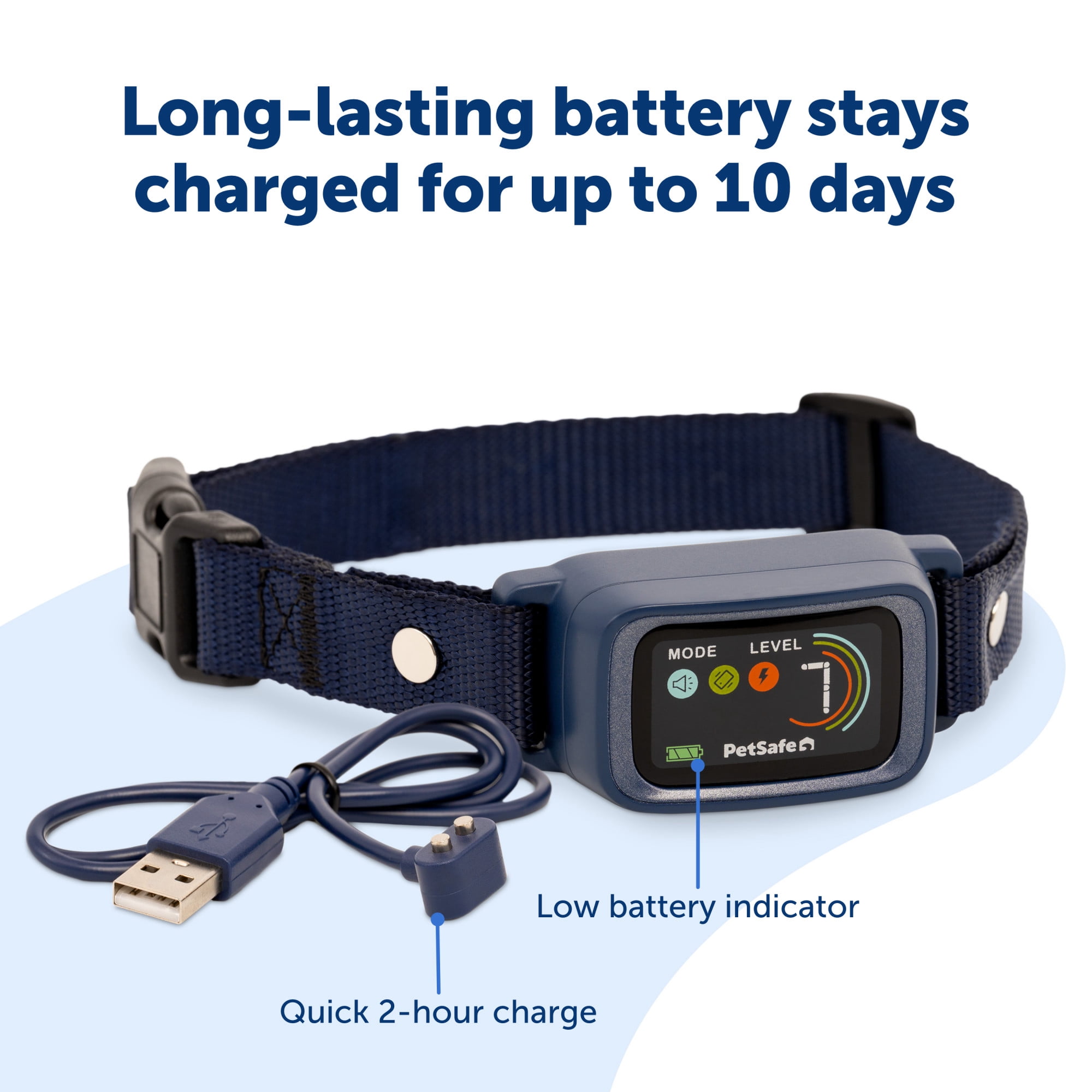 PetSafe Core Digital Dog Bark Collar – Waterproof Anti-Bark Training Device – Tone, Vibration and Static Correction – Illuminated Digital Display – For Small Medium or Large Dogs 8 lb. and Up