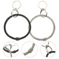 2pcs Rhinestone Lanyard Keychain Lanyard Wristlet Keychain Keyring