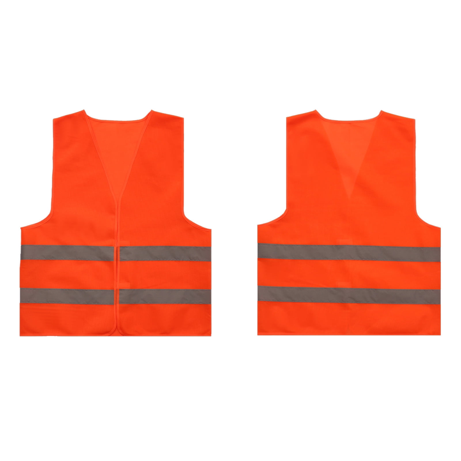 Handshe Men's Reflective Vest, Sleeveless and Hoodless, High-Visibility for Construction, Road Work and Traffic Safety