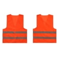 thumbnail image 6 of CHUMUD Men's High Visibility Safety Vest, Reflective Vest Mens, Construction Vest for Cycling & Running, One Size, 6 of 7