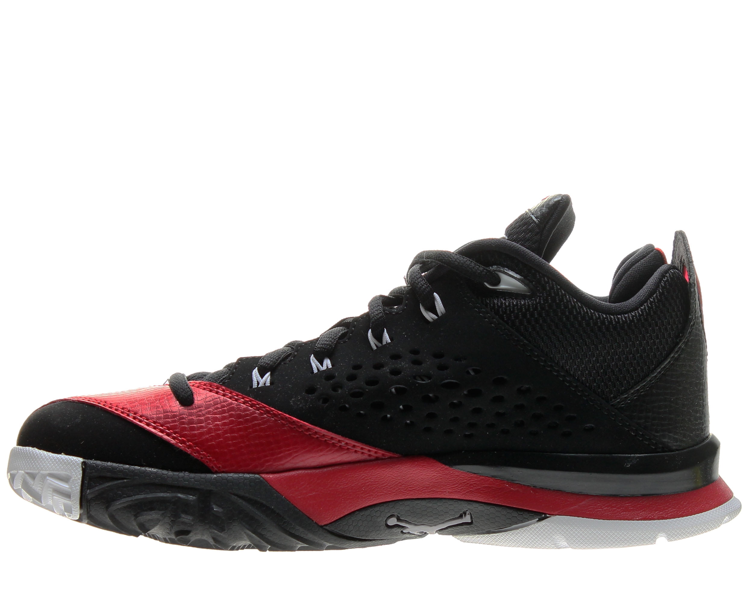 Air Jordan CP3.VII (GS) Black - Cement Grey - Gym Red - White