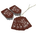 thumbnail image 3 of Inkdotpot 100 Pack Real Silver Foil Paper Tags Baby It's Cold Outside Baby Shower Favor Hang Tag, 3 of 6