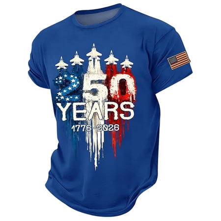 RMGVDSD 4th of July T Shirt for Boys Graphic Tees Kids American Flag T-Shirt Independence Day Short Sleeve Tees Tops Summer Patriotic Tee Shirts 12-13 Years