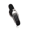 thumbnail image 1 of Yatlte Stainless Steel 6-in-1 Portable Camping Utensils, Detachable Flatware Set With Spoon, Fork, Knife, Bottle Opener, Compact Multi Tool For Outdoor Adventures, 1 of 1