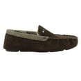 thumbnail image 3 of Lazy Dogz Mens Worley Suede Slippers, 3 of 6