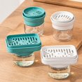 thumbnail image 3 of 280ML Press Dispenser Small Holes Uniform Output Easy Discharge Quick Foaming Spring Pump Head Soap Dispenser Kitchen Tool, 3 of 8