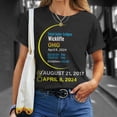 thumbnail image 4 of Total Solar Eclipse April 8 2024 Ohio Wickliffe TShirt, 4 of 6