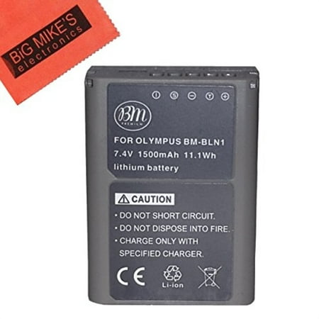 BM Premium Fully Decoded BLN1 Battery For Olympus Pen F, OM-D E-M1, OM-D E-M5, OM-D E-M5 Mark II, OM-D E-P5 Digital SLR (Best Settings For Olympus Omd Em1)