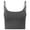 Charcoal, variant on TriDri Womens Recycled Sports Bra
