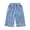 3-Light Blue, variant on Bigetiay Girls Wide Leg Pants Summer Lightweight Soft Denim Casual Loose Fit, Size 7-8 Years