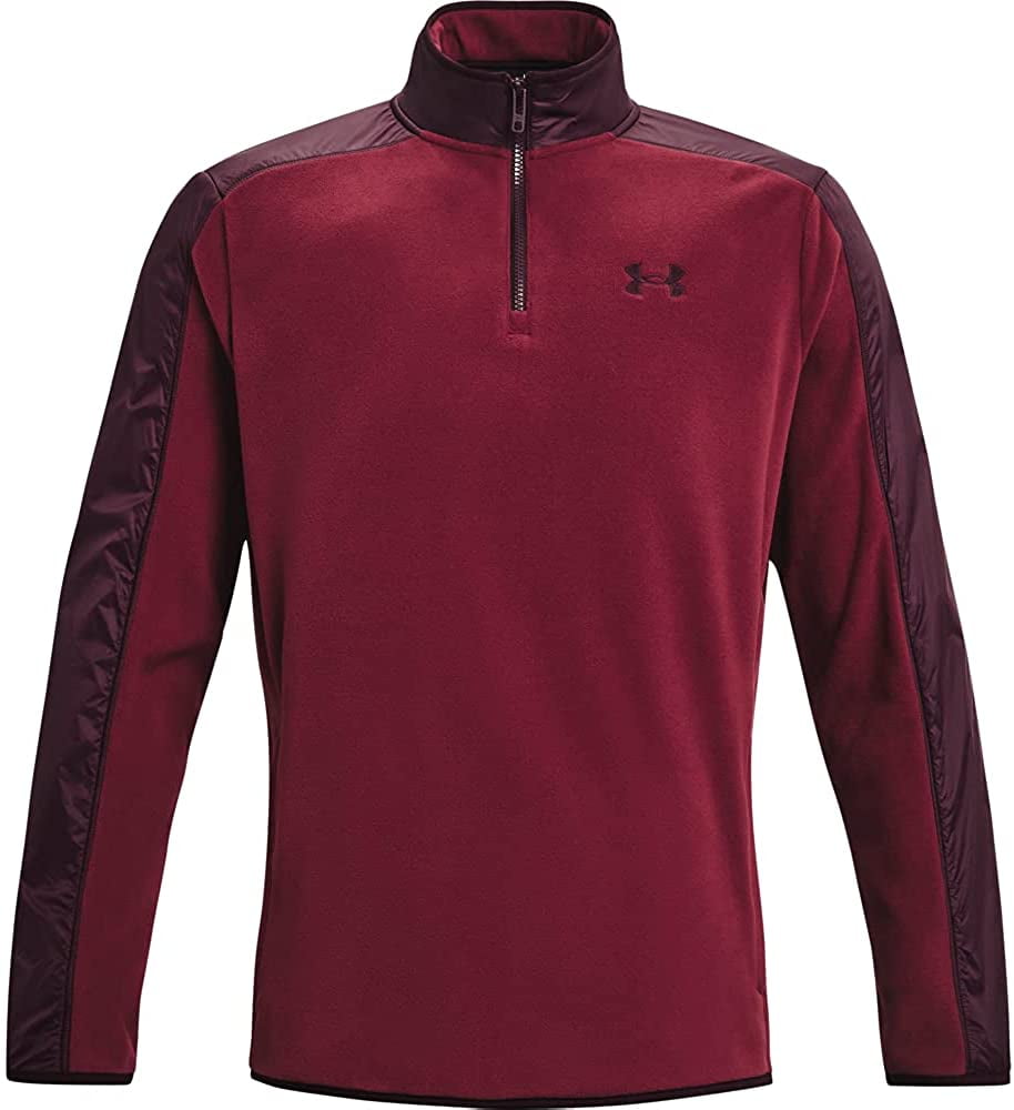 Under Armour Men's Polartec Forge Zip - Red, MD