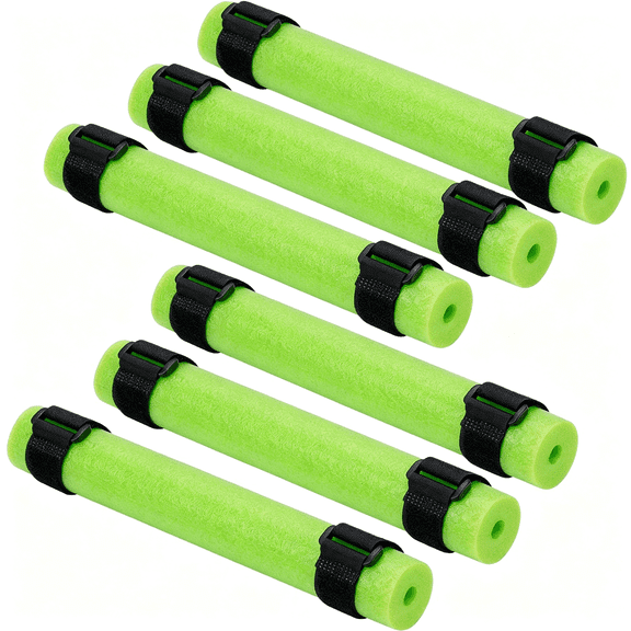 BESTSKY Fishing Rod Float,Floating Rod Butt Cushion,Fishing Float Tube Accessories,Kayak Fishing Rod Floater for Prevent the Narrow Rod Goes Overboard(Include Fastening Straps)