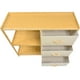 thumbnail image 4 of Comoda Cajonera Mueble Bambu Organizador 3 Cajones Estantes Houzer, 4 of 6