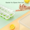 thumbnail image 6 of Ice Cube Tray with Storage Box,Ice cube tray, Stackable and Leak-proof Design, Includes Ice Scoop, Convenient and Space-saving for Home, Parties, Office, and Outdoor Use-4 Pack Ice trays, 6 of 9