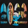thumbnail image 2 of The Smurfs Surf Beach Vacation Sweatshirt for Men or Women Brisco Brands S, 2 of 6