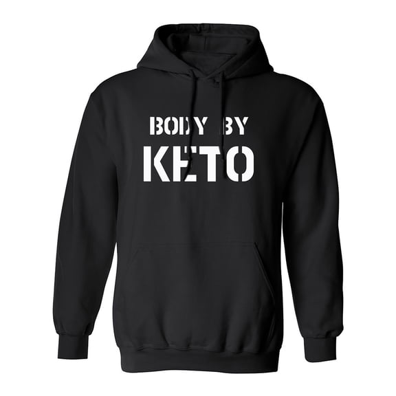 BODY BY KETO Adult Hooded Sweatshirt