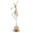 thumbnail image 2 of Estatua de niña bailando, escultura de Metal para exteriores, decoración de jardín para estantería de césped, terraza, 2 of 10