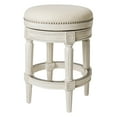 thumbnail image 1 of Open Box Maven Lane Pullman Backless Swivel Bar Stool, White Oak,Counter Height, 1 of 6